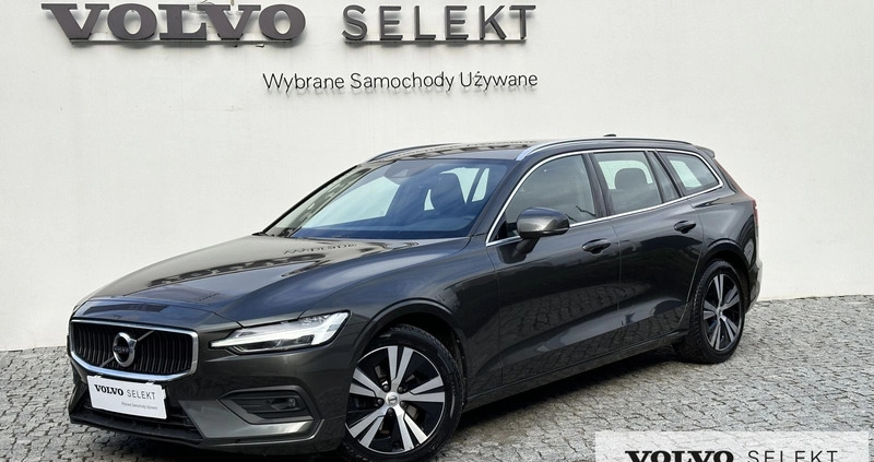 volvo mazowieckie Volvo V60 cena 129900 przebieg: 116160, rok produkcji 2021 z Warszawa